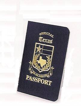 Texas Passport In Desk Accessories - Stxop