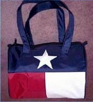 Texas Flag Satchel Purse