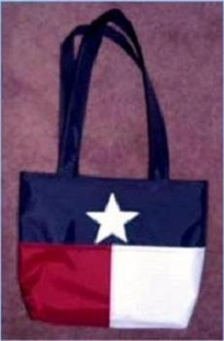 Texas Flag shoulder tote purse