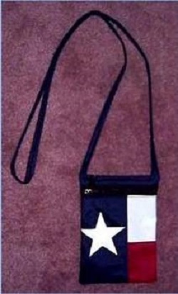 Texas Flag slim mini bag purse
