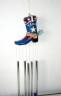 Texas Boot Wind Chime