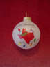 Handpainted Ornament Merry Christmas from Texas