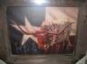 Texas Flag with Longhorn Print