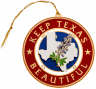 Keep Texas Beautiful Christmas Ornament - Edition 1