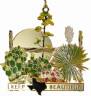 Keep Texas Beautiful Christmas Ornament - Edition 5