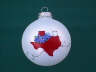 Handpainted Ornament Texas State