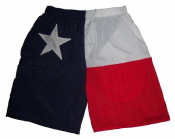 Texas Flag Knee Length Walking Shorts