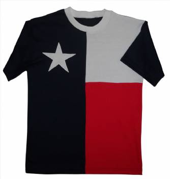 Texas Flag Tshirt Adult