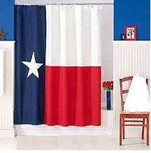 Texas Flag Shower Curtain