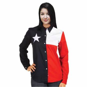 Texas Flag Ladies' Dress Shirt