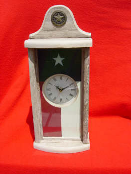 Texas Flag Clock