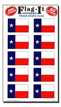 Texas Flag Sticker Pack