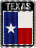 Holographic Texas Flag Decal